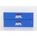 Jacksonville Terminal 40 ft. N APL High Cube Container - Pack of 2 JTC405107